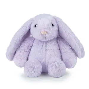 Best Pet Supplies Bunny Buddies Squeaky and Crinkle Plush Dog Toys - Cute Stuffed Bunny Set for Dogs | Built-In Squeaker & Crinkle | Soft Durable Plush | Interactive Toy for Small Medium Large Dogs