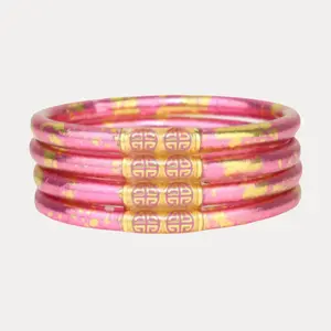 KOI Rose All Weather Bangles® (AWB®) - Set of 4