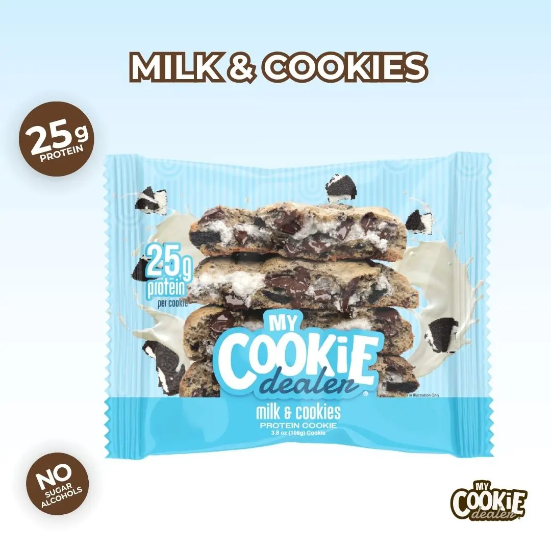 25g Milk & Cookies Protein Cookie