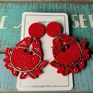 SEBASTIAN CRAB EARRINGS