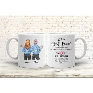 Personalized [SEND CUSTOM VIA MESSENGER] To Best Friends Mug Customized