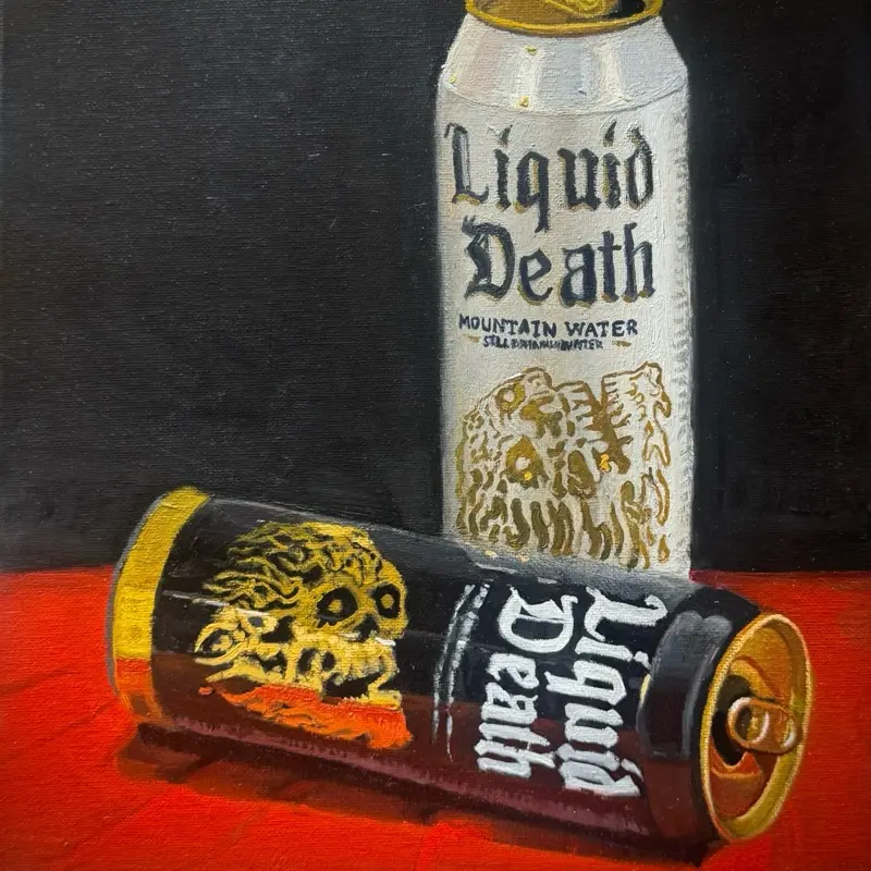 Liquid Death Fine Art Paper Print 11x14"