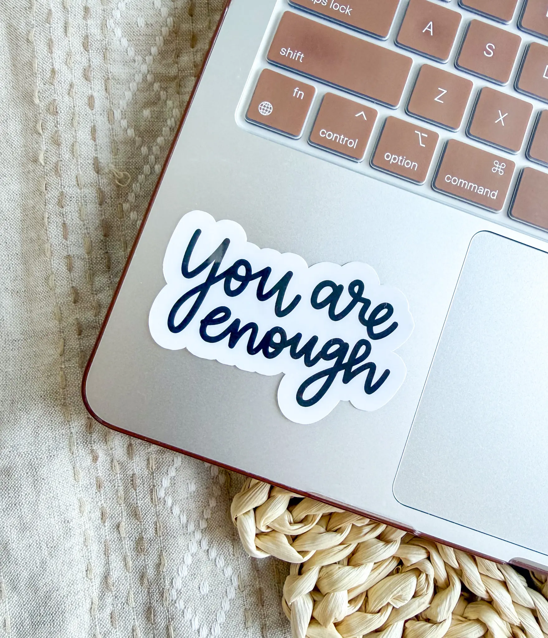 You Are Enough Sticker - Positivity Sticker - Quote Sticker - Mental Health Sticker - Self Care Stickers - Planner Sticker
