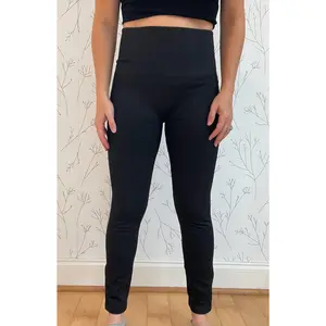 Cross Stitch Fleece Tummy Control Leggings