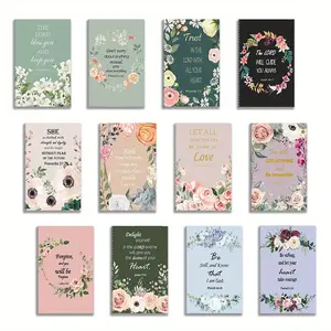 12 Pcs Christian Gifts For Women Faith Prayer Journal For Women Mother'S Day Gifts Bulk Small Pocket Notebook Devotional Notebook Bible Inspirational Notebooks Religious Gifts For Women School Supplies 5x3.2inch