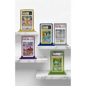 Heavy Duty Steel Magnetic Base for Graded Non-Sports Trading Card Singles, Compatible with Magneto 360Guard Display