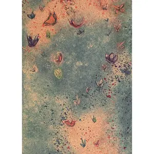 Essence of Spring WANDERER Cork TRAVEL Yoga Mat