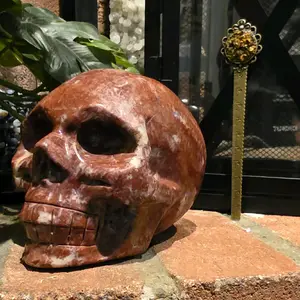 Red Jasper Skull Red Jasper Skull