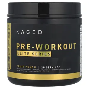 Kaged Elite Series, Pre-Workout, Fruit Punch, 1.46 lb (662 g)