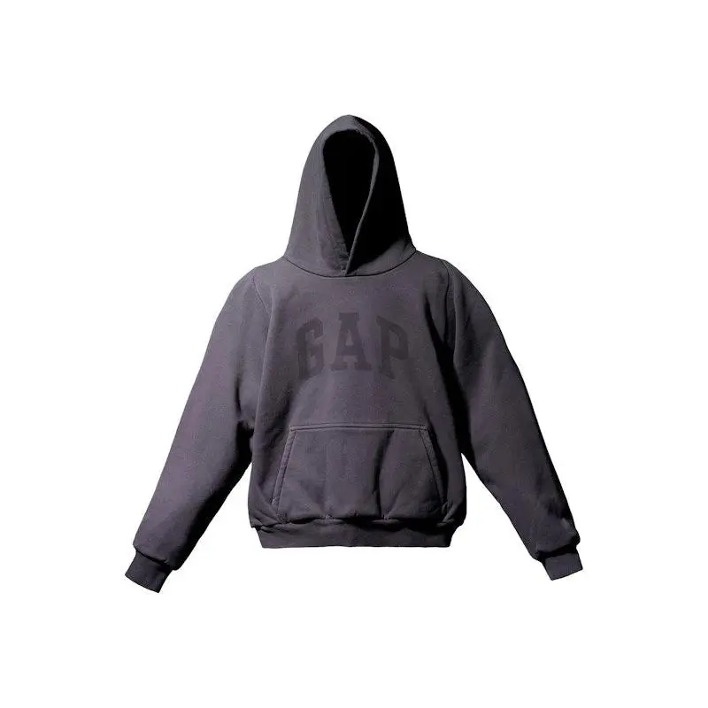 Yeezy Gap Dove Shrunken Hoodie Black (men) by StockX