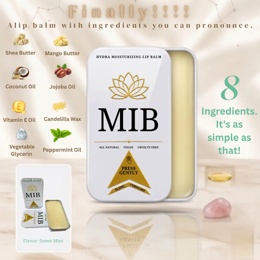MIB Hydra Moisturizing Lip Balm — Sweet Mint