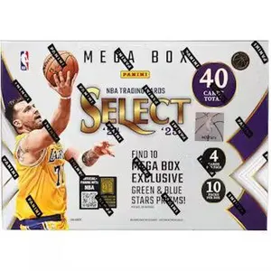 2024/25 Panini Select Basketball Hobby Mega Box (Blue & Green Stars Prizms)