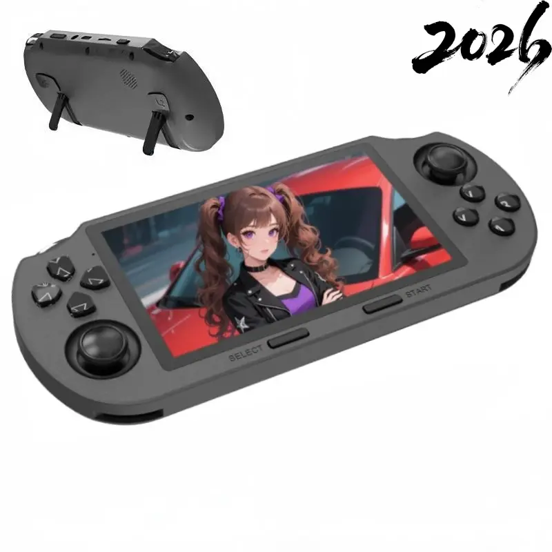 SF3000 Vintage Arcade Game Player Controller - 4.5'' HD Screen, Compact Game Pad, Music Playback, Video Playback, USB Charging