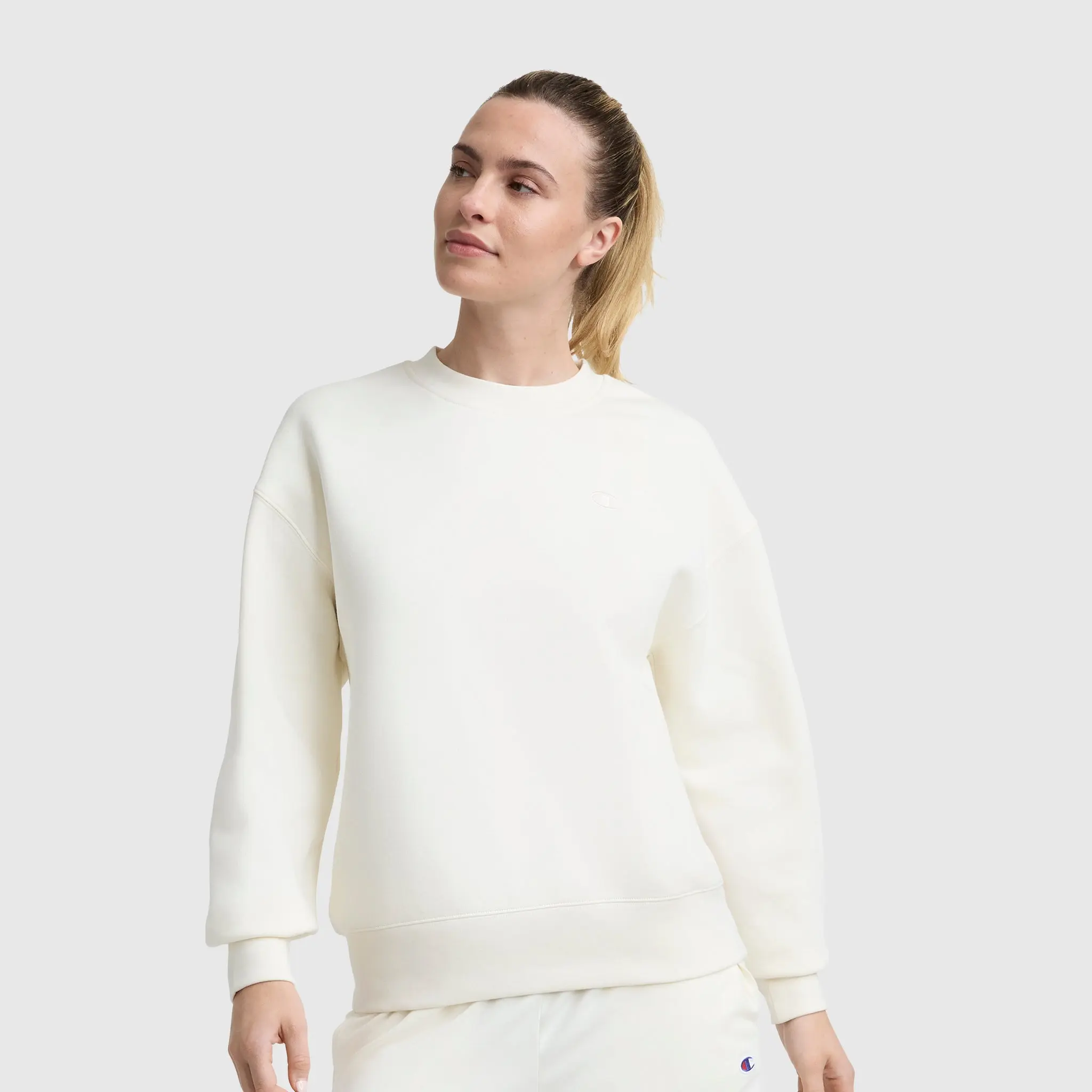 Powerblend Crewneck Sweatshirt, Small "C"