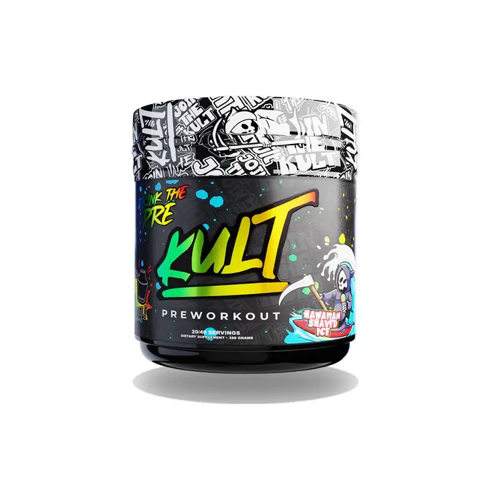 Kult Edible Liquid Pre-Workout Drink - Summervibes Dietary Formula, Essential Amino Fitness Supplement for Training Sessions