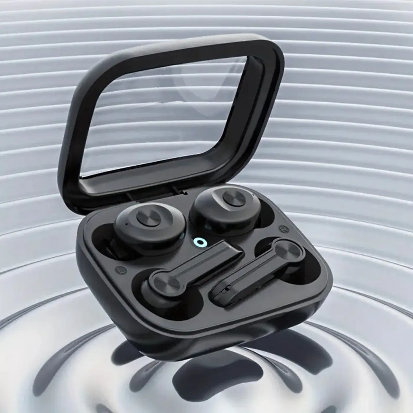2024 Two Sets Of TWS True Wireless Earbuds, Hands-free Calling, Touch Button, Suitable For Smartphone Android IOS System