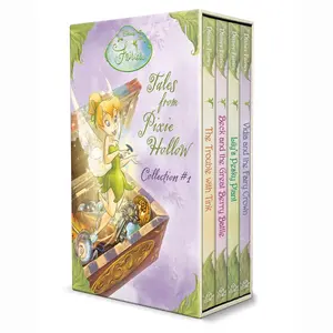 Disney Fairies Pixie Hollow Collection 1  Kids Chapter Book Fantasy Stories for Early Readers - Paperback