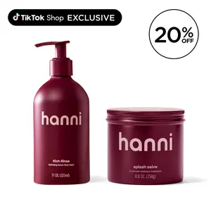 Hanni Smooth - The Rich Shower Duo | Rich Rinse Body Wash + Splash Salve Moisturizer