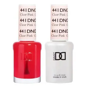 #00 DND Gel Nail Polish Duo - 441 Clear Pink