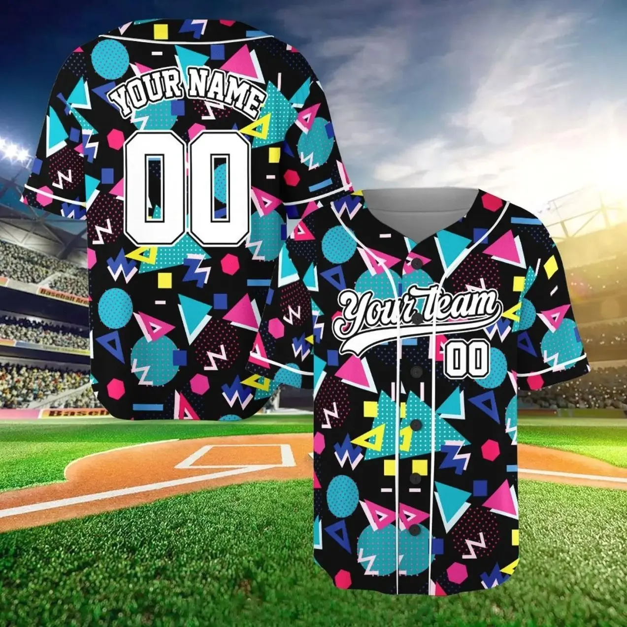 Personalized Baseball Jerseys, EvananaCo Baseball Jerseys,  Custom Baseball Jersey