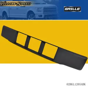 Fit For 2015-2017 Ford F150 Front Bumper Cover Lower Grille Trim Panel Plastic