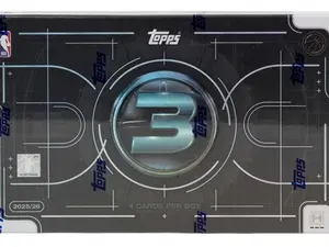 2025/26 Topps Three Basketball Hobby Box