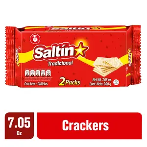 Galleta Saltin Traditional Crackers - Versatile Snack for Any Occasion