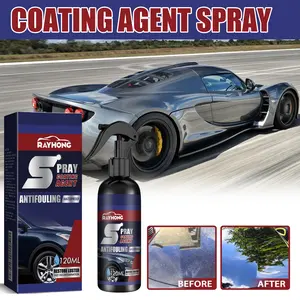 3 in 1 Ceramic Car Coating Spray,Ceramic Coating Top Coat for Cars Fortify Quick Car Wax Polish Spray Waterless Wash & Wax Hydrophobic Polish & Polymer Paint Sealant Detail Protection 16 Fl Oz