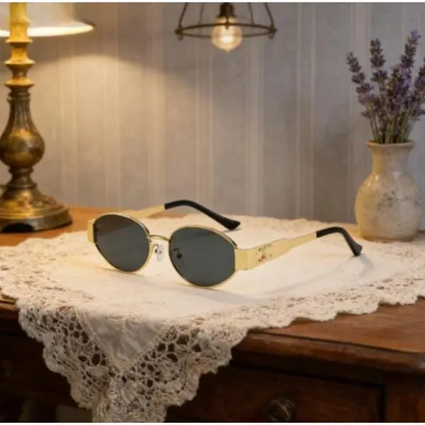 Women's High-End Retro Sunglasses - Old Money Oval Small-Frame Cat-Eye Style Women's High-End Retro Sunglasses - Old Money Oval Small-Frame Cat-Eye Style