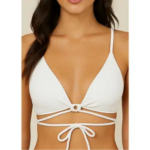 White Bikini Top