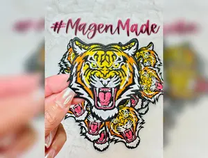 Tiger Embroidered Patch