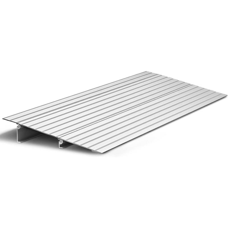 VEVOR Door Threshold Ramp, 2 inch Rise, Aluminum Alloy Threshold Ramp ...