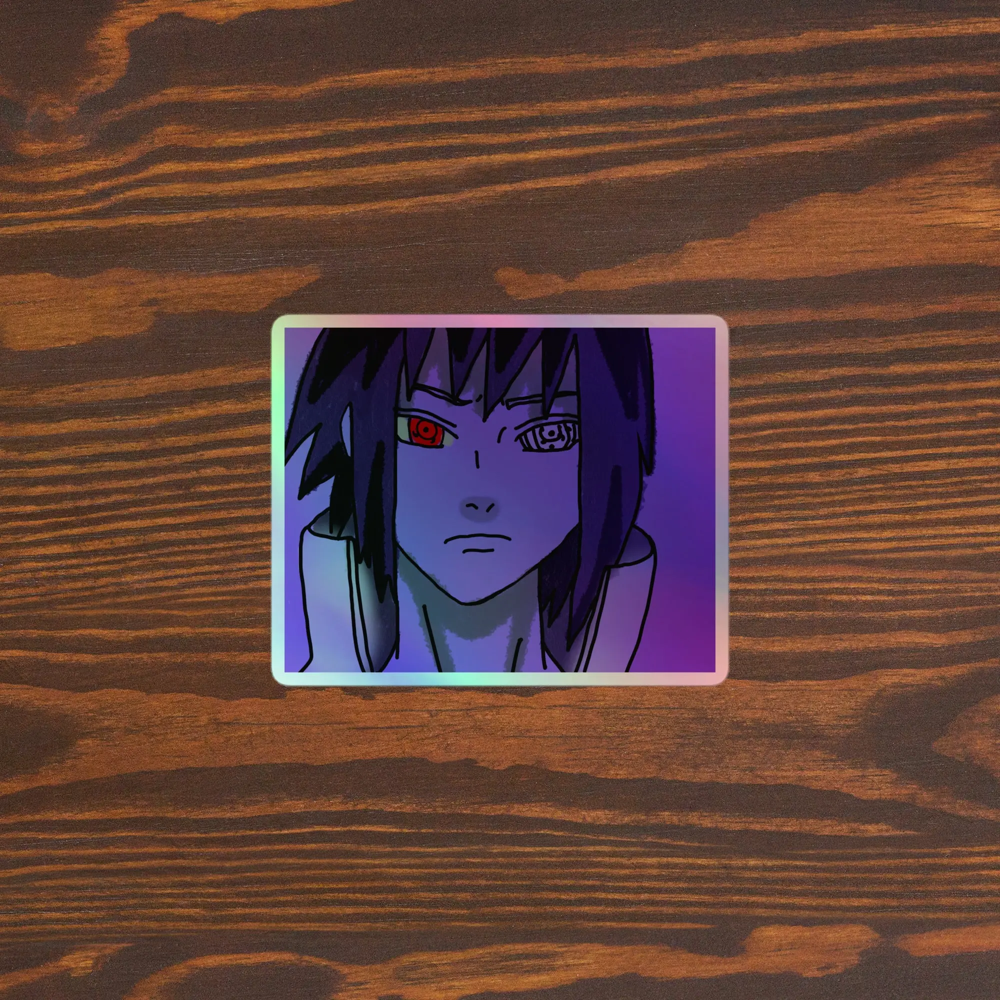 Sasuke - Holographic sticker