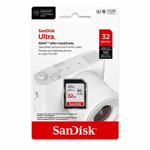 SanDisk Ultra 32GB SDHC UHS-I Memory Card