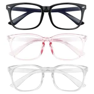 Stylish Blue Light Glasses for Woman - Computer Glasses 99% Blue Light Blocking - Lightweight TR90 Frames -Anti UV Ray Computer Gaming Glasses Blue Blockers for Women/Men,Fashion Accessories Gifts for girls boys adults students