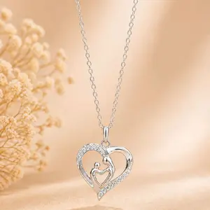 Cadena con dije plata 925