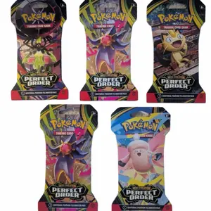 Pokemon Mega Evolutions Perfect order Blister X5
