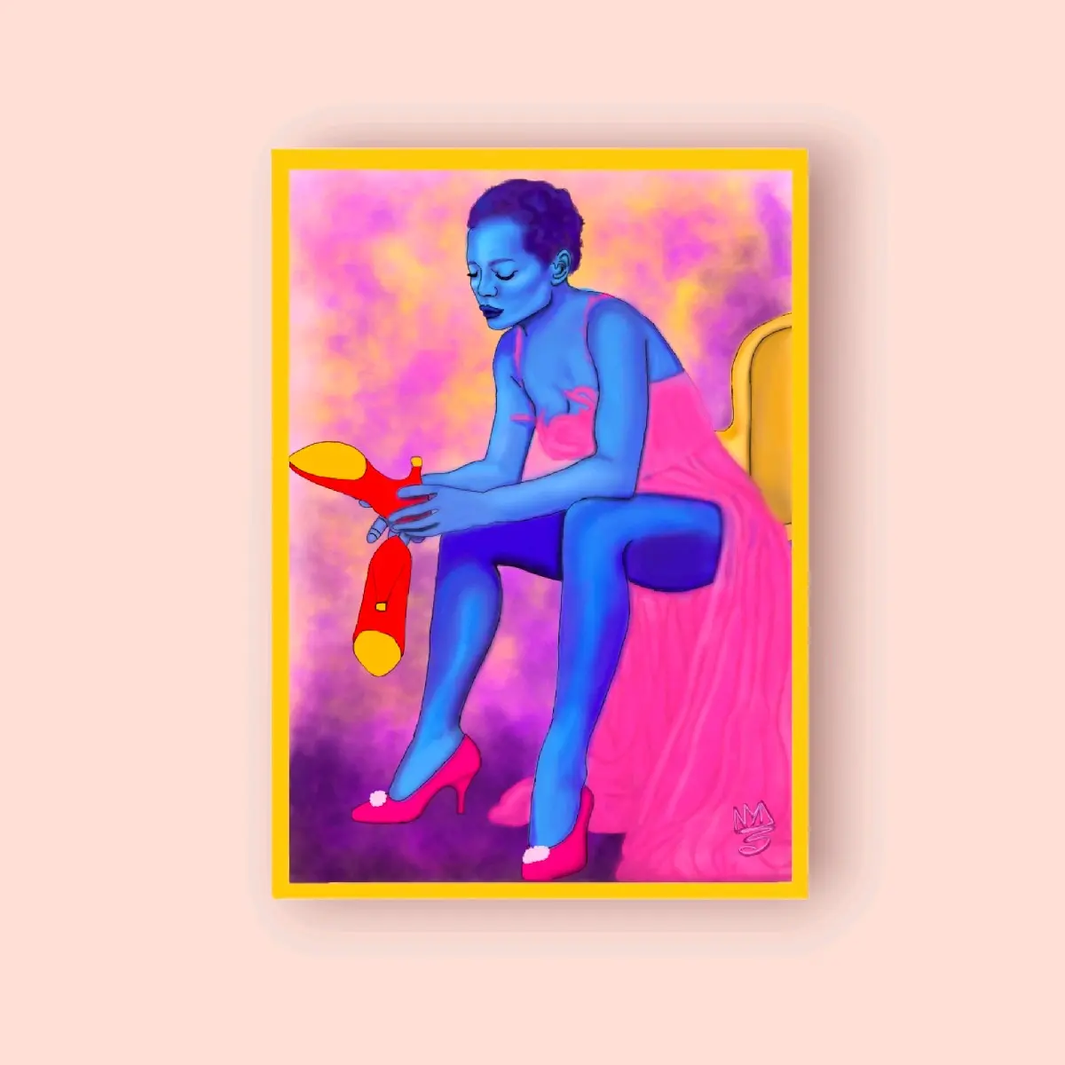 Deep Breath Queen Decor Posters