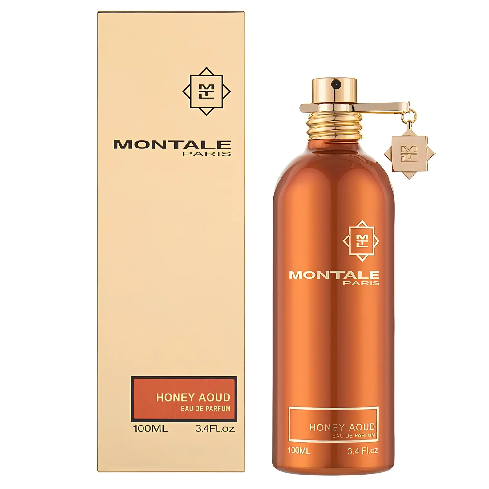 Montale Honey Aoud for Unisex Eau de Parfum Spray, 3.4 Ounce