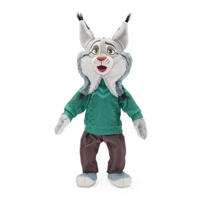 Disney Store Pawbert Lynxley Plush – Zootopia 2 – 17''