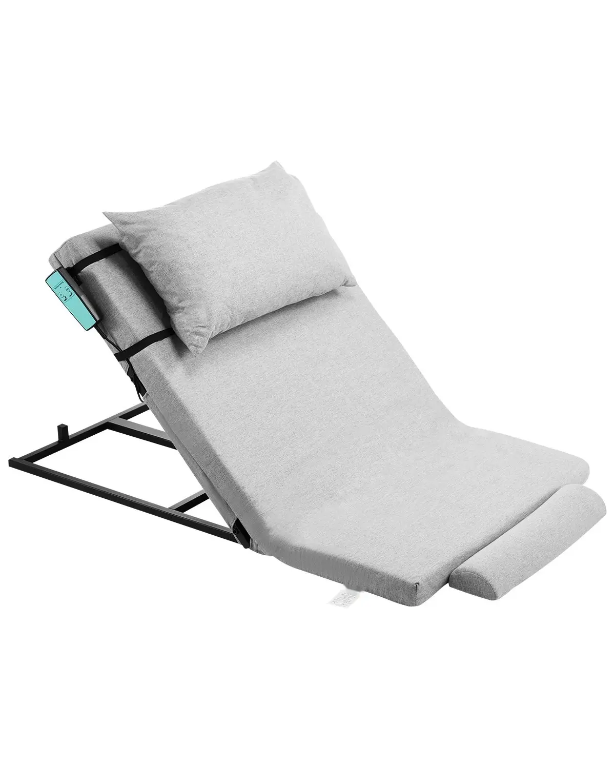 Electric Lifting Backrest For Adjustable Beds, 300 Lb Capacity, 4-68° Recline Range, Heavy Duty Steel Frame Bed Backrest Attachment, Ideal For Home Healthcare, Elderly Care, And Postoperative Patient Support, Easy To Install