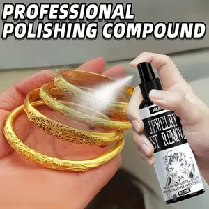 Jewelry Polishing Agent, Metal Polish for and Silver Color Jewelry, Coin Repair Paste, Watch Polish, Multi-Functional Polish Kit, Cleaner Liquid