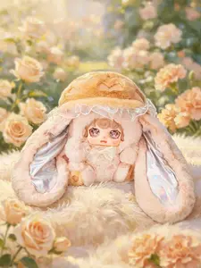 (022)-Yoou Jellyfish hat 600% MysteryBoxes Soft Plush Collectibles(Hidden Style Probability: 32:1)