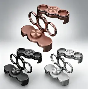 360 Rotation Finger Ring Stand for Phone Dual Loop Folding Mobile Holder Desktop Clip Lazy Bracket