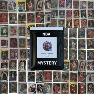 NBA Mystery Pack Includes 2 Rookies 2 Commons 2 Foil Prizms 1 OldSchool HOF Trading Cards