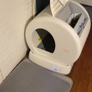 Product Review of Meowant SC01 Smart Litter Box – Self-Cleaning, Odor-Free, Pee Guard, Auto Safety Stop, App-Controlled with Mat & Liner from m**z