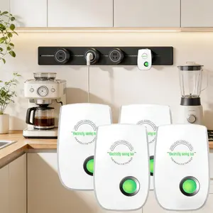 Plug-In Power Box 4 pack with US Plug 2026 Updated Design, Compatible with 90–250V Input Range