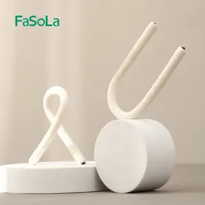 Portable home-use cabinet hook that can be freely bent, versatile desktop phone stand, and simple lock