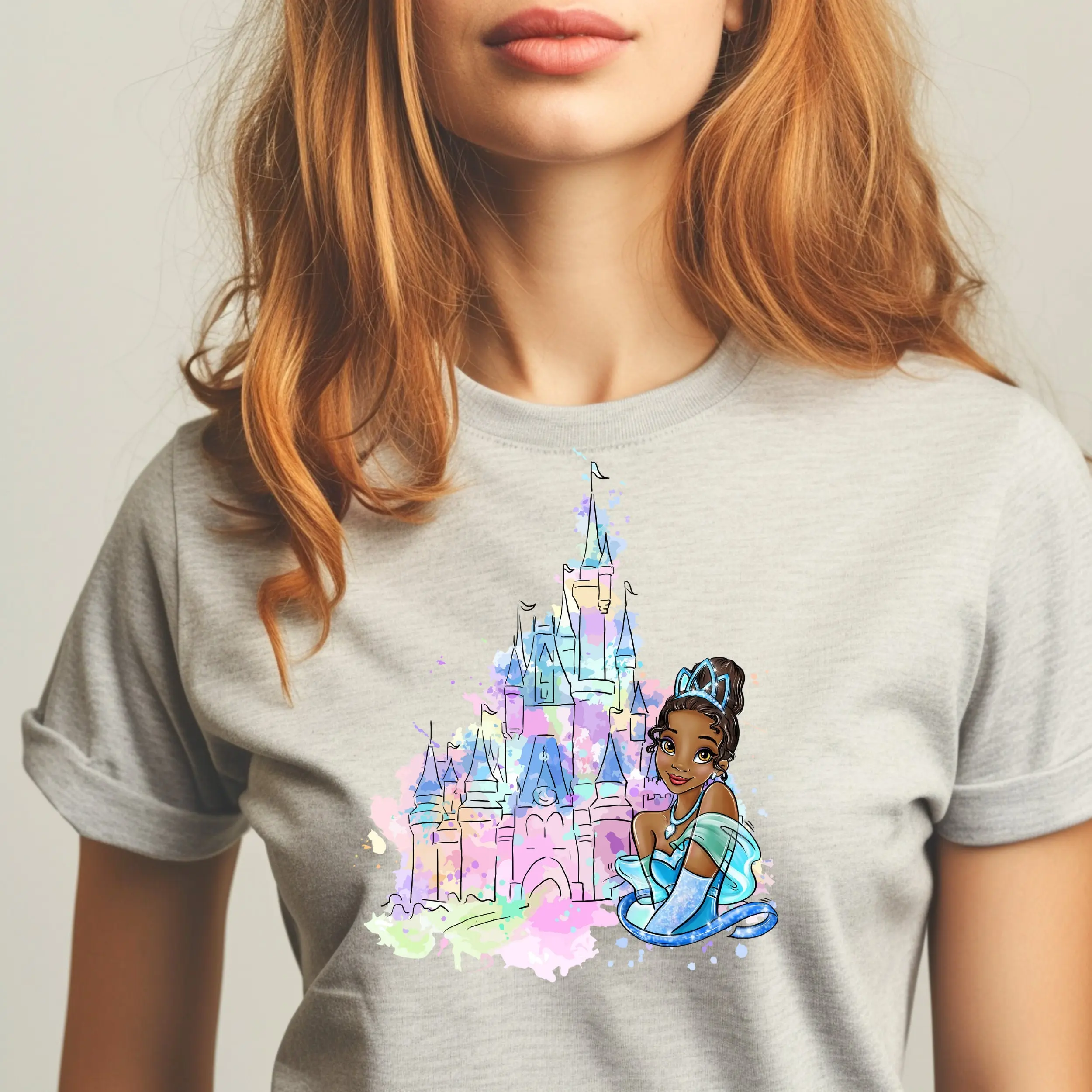 Princess Tiana Shirt,Vacation Shirt, Girl Shirt, Matching Shirt, Princess Fun Gift, Princess Birthday Tee