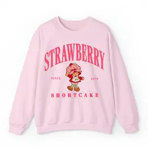 Strawberry Shortcake Sweatshirt,Hoodie,T-Shirt, Gift For Fan, Gift For Her, Gift For Him